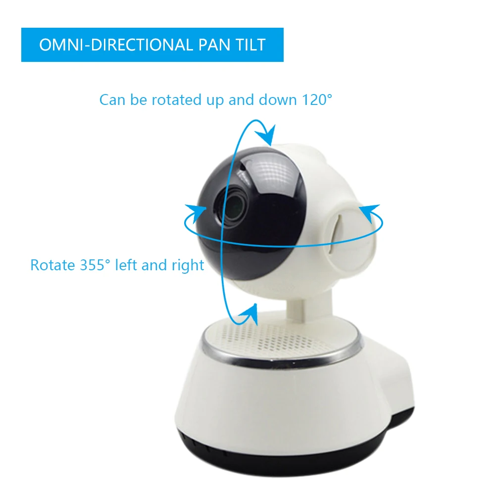 Детский портативный монитор VB603 WiFi IP камера Беспроводной фотоаппарат наблюдения