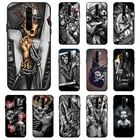 Чехол со скелетом для телефона Xiaomi Redmi Note 10 9 8 7 Pro 9S 10S 8T, чехол для Xiaomi Mi 11 Ultra Mi11 Lite 9A, чехол с черепом и покером