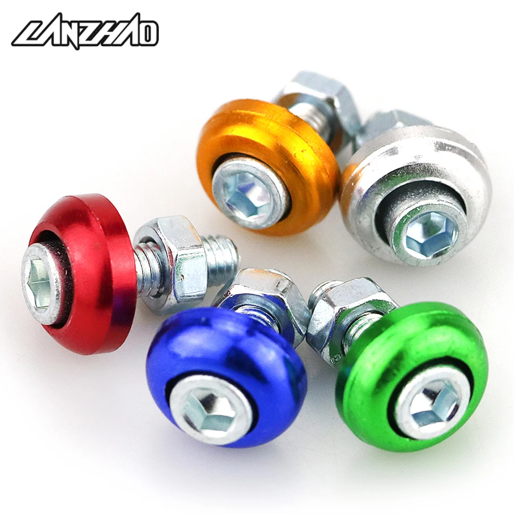 Винт для номерного знака 6 мм из алюминиевого сплава|Накладки и декоративные