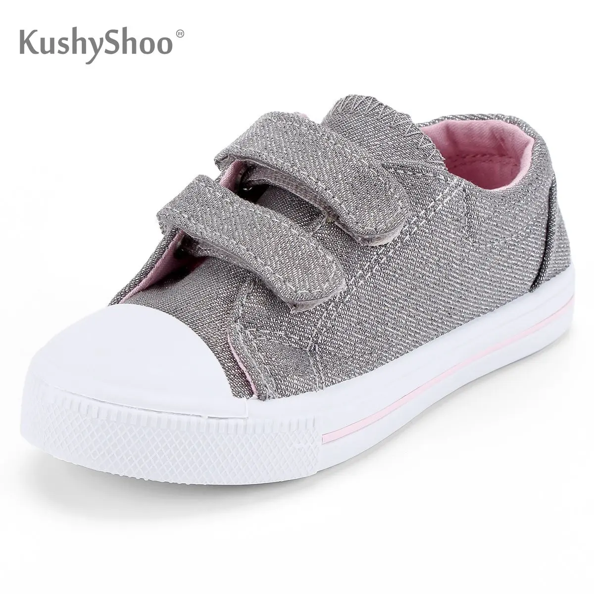 KushyShoo/парусиновая детская обувь для девочек Спортивные дышащие кроссовки