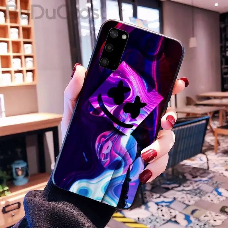 

Riccu DJ Marshmallow Phone Case for Samsung S20 plus Ultra S6 S7 edge S8 S9 plus S10 5G