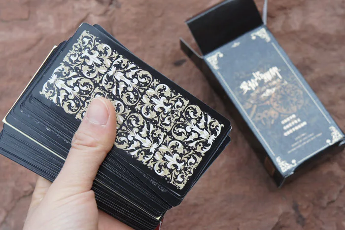 Любовь Таро портативное издание анимационные узоры Гадание Карты гадание покер