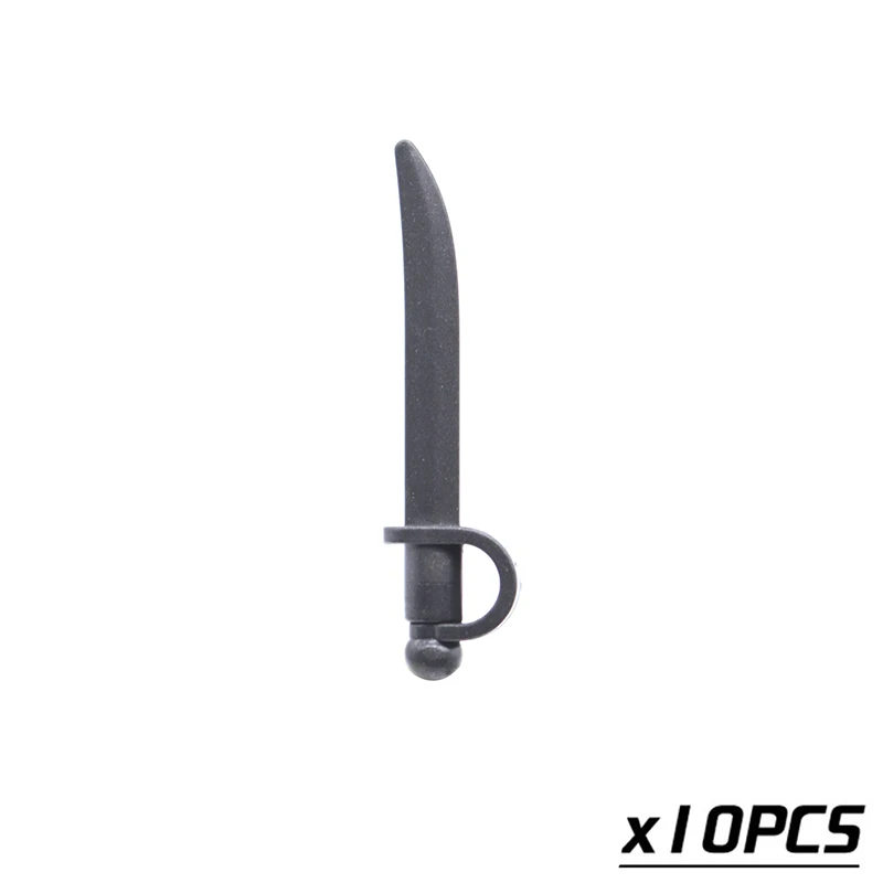 10 шт./лот WW2 военное оружие гусная винтовка Saber MOC для строительных блоков
