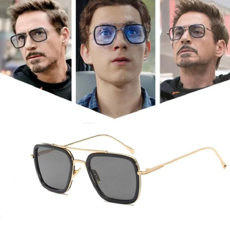 Фильм Человек паук далеко от дома Железный очки украшение фигурка игрушка Питер