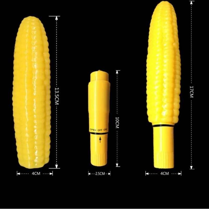Силиконовый вибратор &quotКукуруза&quot секс-игрушки для женщин G-spot Массажер