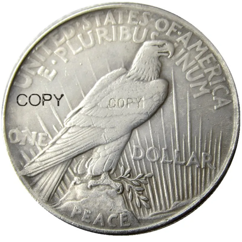 

Date 1934 Peace Dollar Silver Plated Copy Coin