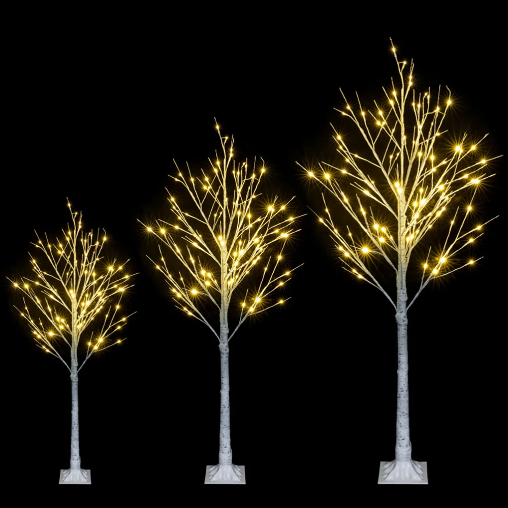 

Snowflake Christmas Tree LED Lamp Decoration Light Home Lamp Adornment House Ornament Night Lighting Tool