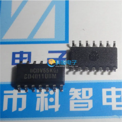 

Free Shipping 100% Original 50pcs CD4011UBM CD4011BM CD4011 CD4011BM96 SOP14