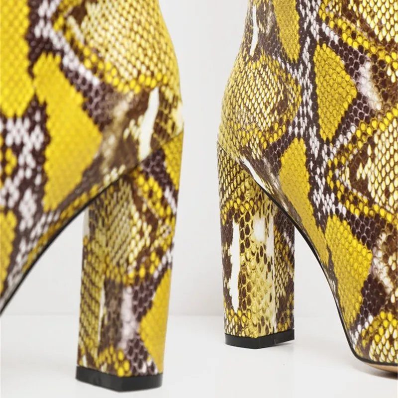 

ASUMER 2021 new arrival knee high boots women snake high heel party dress shoes lady autumn winter long boots woman big size 43