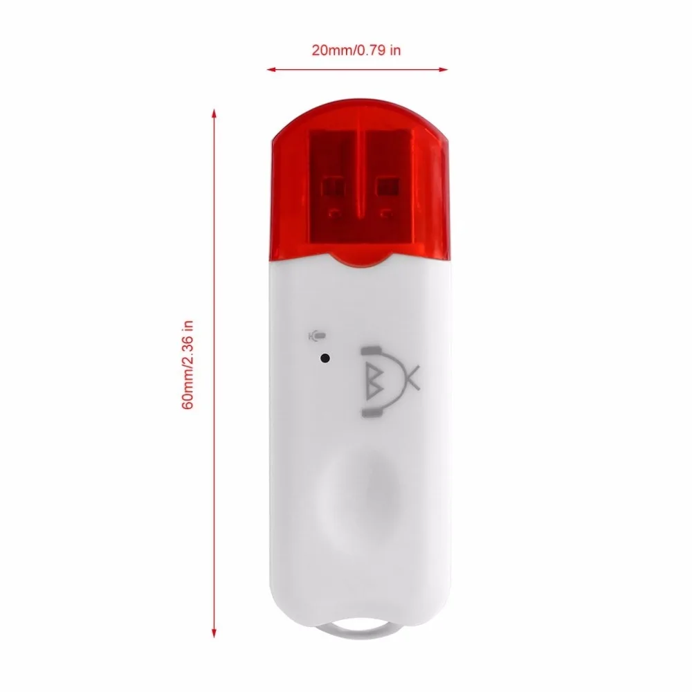 Портативный USB Bluetooth ключ AUX беспроводной 2 1 EDR музыкальный аудио приемник адаптер