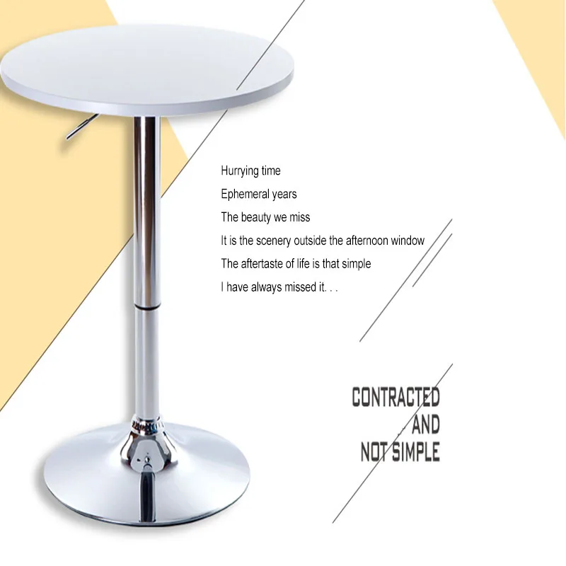 Европейский барный столик из твердой древесины журнальный простой обеденный