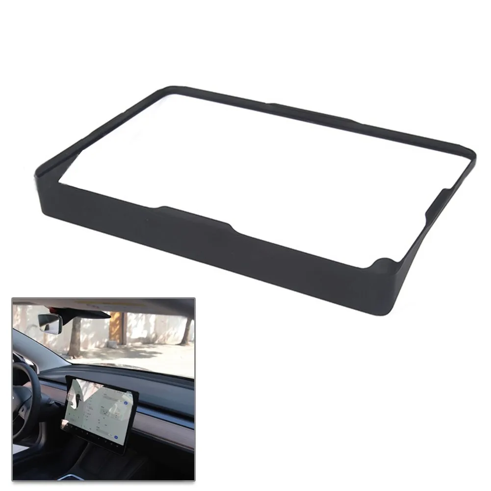 

Shield Screen Protector Frame ABS Accessory Anti-Glare Matte Black Parts