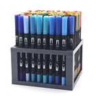 Разборный ручной держатель, 96 слотов, кисть для рисования, держатель-стеллаж для ручек дисплей, вставная ручка для разных художественных маркеров, товары для рукоделия