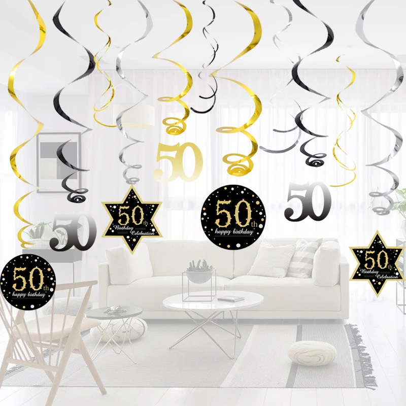 Горячее предложение! Распродажа! 18/30/40/50/60 лет DIY спиральный орнамент на день рождения воздушный шар "Конфетти" на день рождения Balons юбилейные праздничные украшения