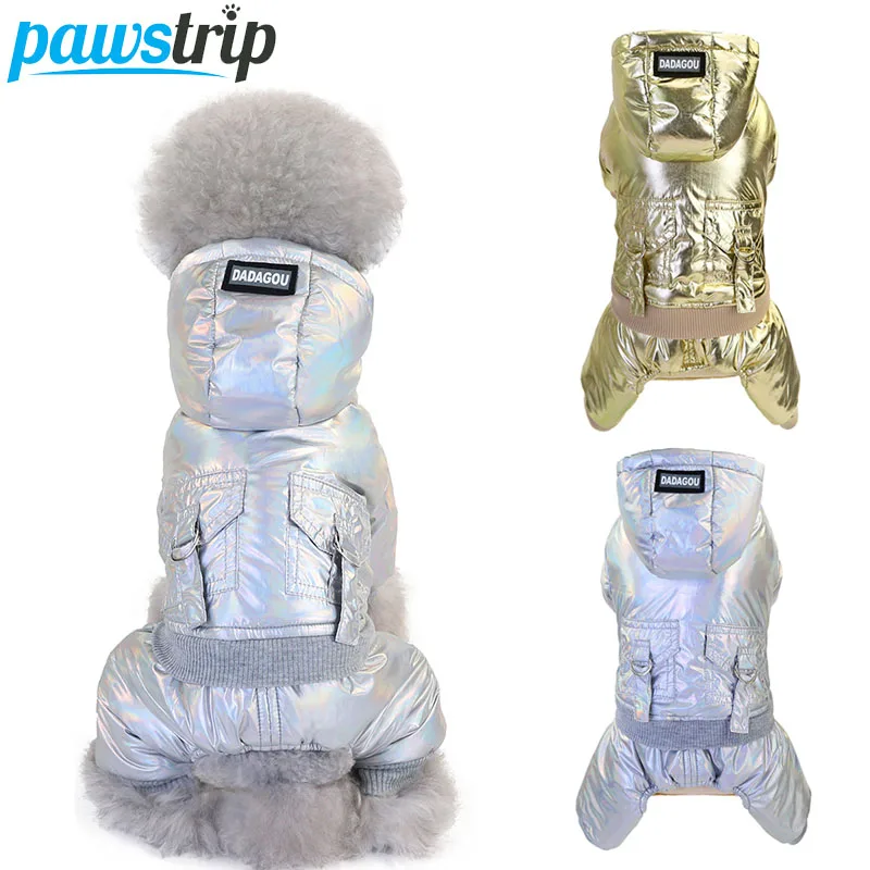 Pawstrip Одежда для собак Зимний комбинезон собаки одежда утепленная теплая щенков