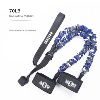 

Latex Adjustable Resistance Extension Pull Rope Leg Hip Training Rope With Door Buckle Home Fitness Workout