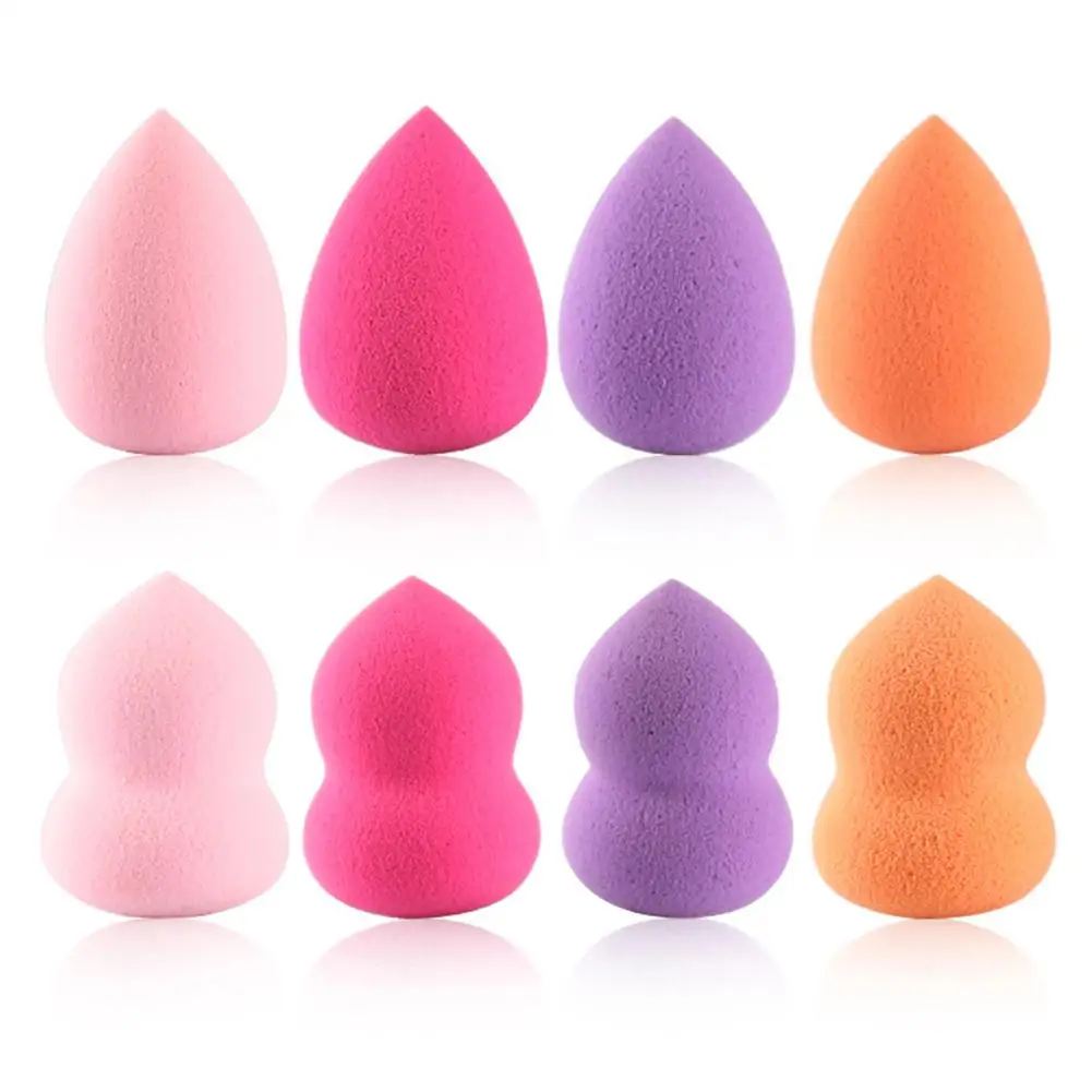 4 шт./компл. косметический спонж для макияжа нанесения пудры гладкая Красота