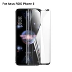 5 шт ультра-тонкий черный для ASUS ROG Phone 5 ZS673KS полная защита экрана Закаленное стекло пленка ROGPhone 5 Защитная стеклянная пленка