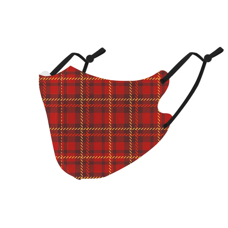 

Рождественская маска с принтом Санта-Клауса, олень, маска для Хэллоуина, маска для косплея, Рождественская маска