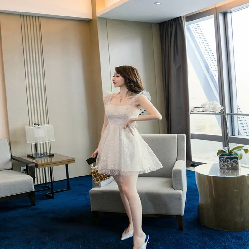 Элегантное сексуальное кружевное платье на бретельках женское пляжное летнее