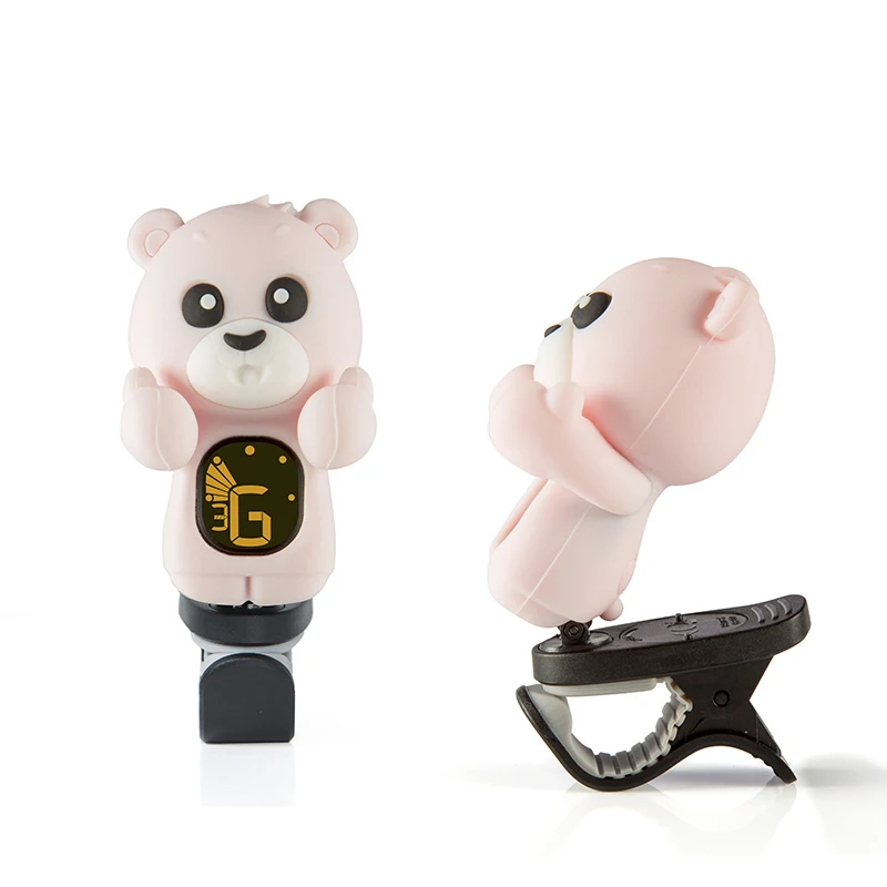 Гитарный тюнер с зажимом и ЖК дисплеем для всех струновых инструментов басами