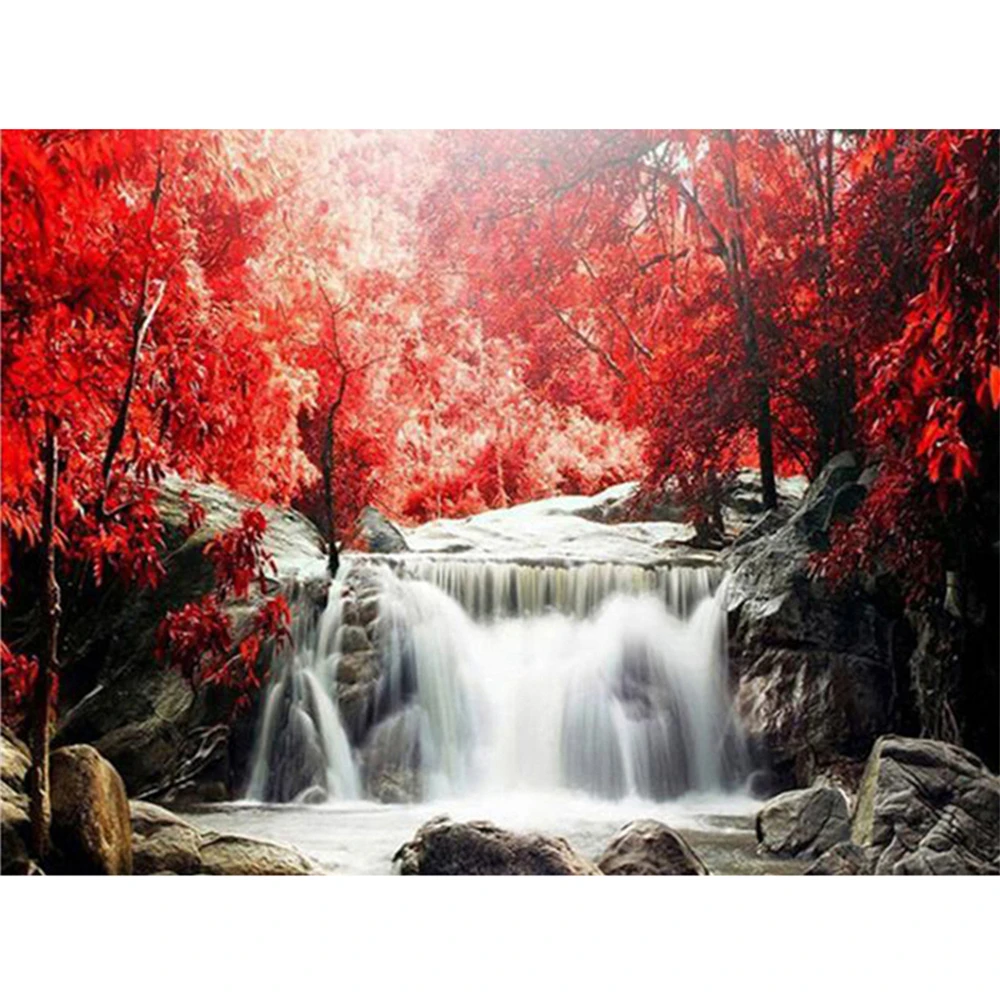 

Водорастворимый холст с принтом Морского Пейзажа Sunset, Набор для вышивки крестом 11CT, DMC нити, рукоделие, шитье Magic