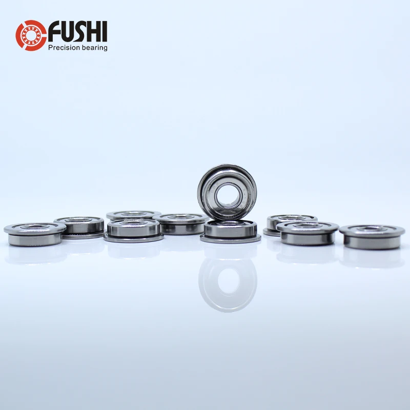 F698ZZ подшипник ABEC-5(10 шт.) 8*19*6 мм фланцевые F698Z шарикоподшипники F698 ZZ F619/8ZZ