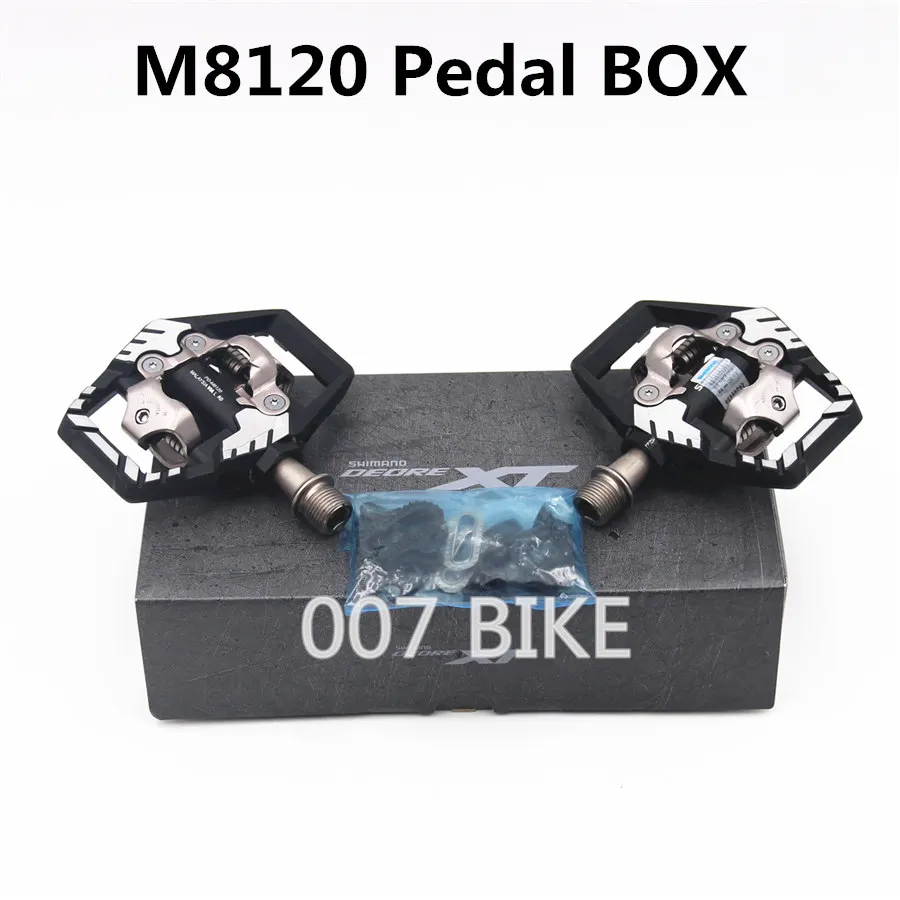 Shimano Deore XT PDM8000 M8020 M8100 M8120 SPD MTB горный велосипед Бесклипсова педали и шипами PD