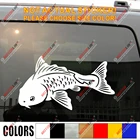 Наклейка для автомобиля Koi рыба-наклейка, Виниловая наклейка bkgrd в японском и китайском стиле