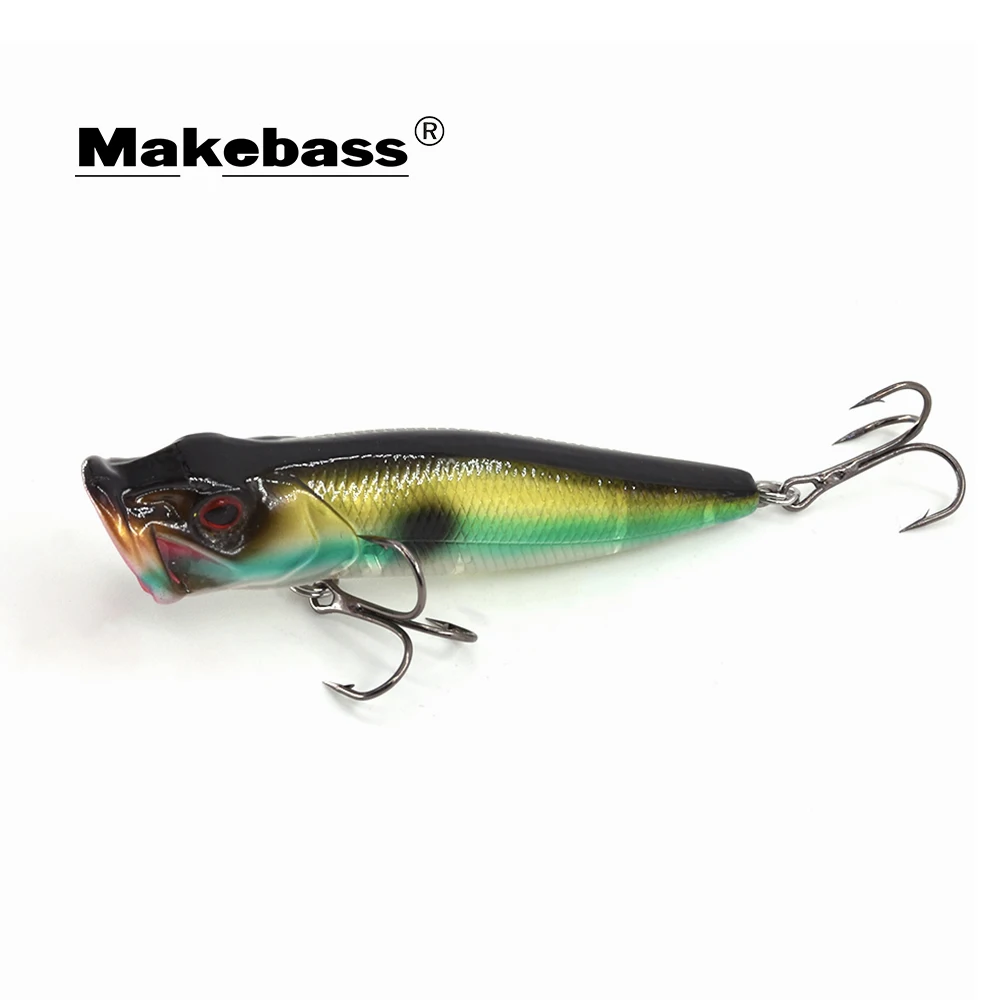 Makebass 3.46in/0 44 oz Воблер Поппер рыболовная приманка волна скалолазание Swimbait ABS