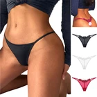Женские сексуальные стринги с низкой талией, трусики, стринги, Эротическое нижнее белье, тонкое женское нижнее белье, бесшовные сексуальные ажурные трусики, бесплатная доставка