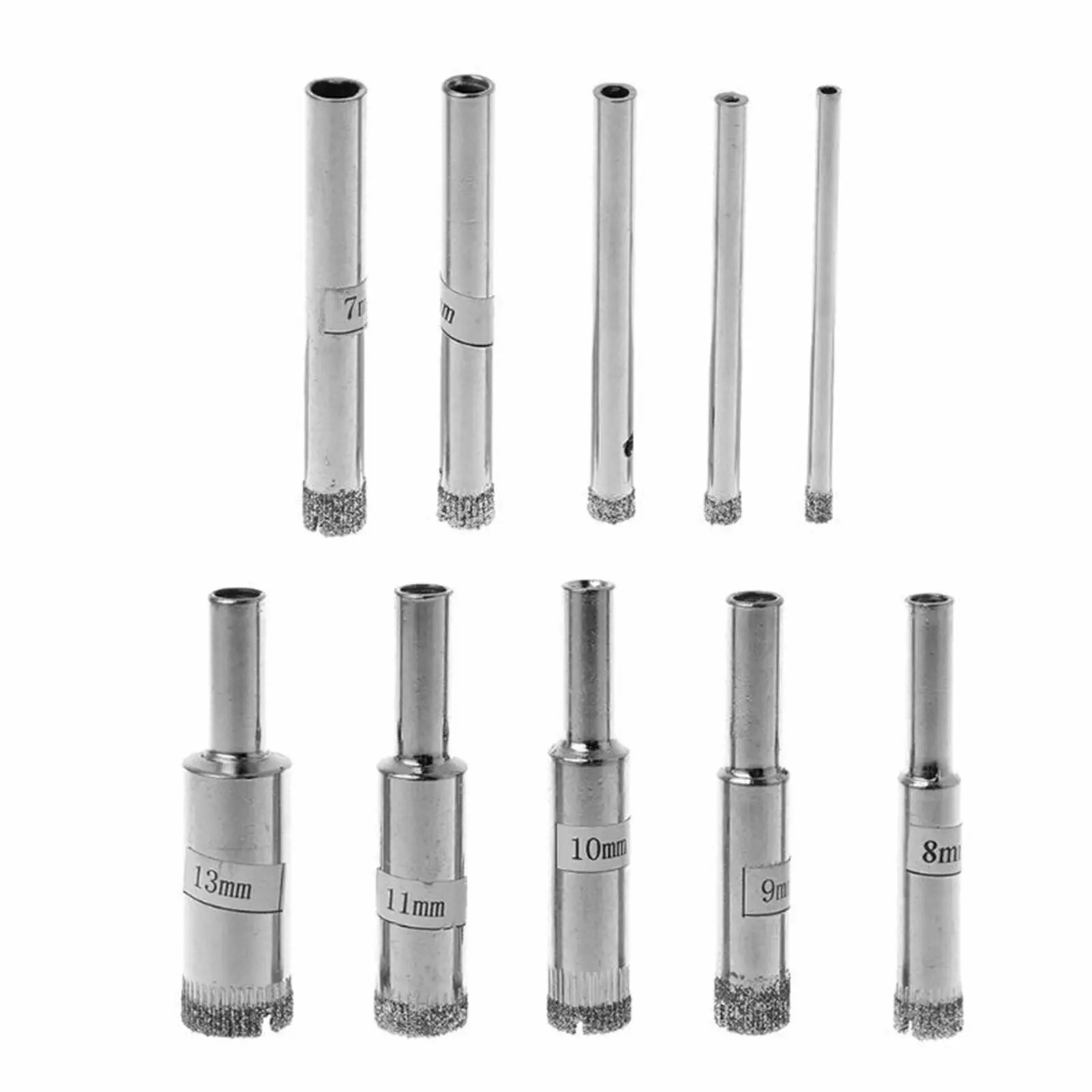 10 шт. сверло 3 мм 18 отверстие пилы сухой вакуумной пайки мраморного стекла