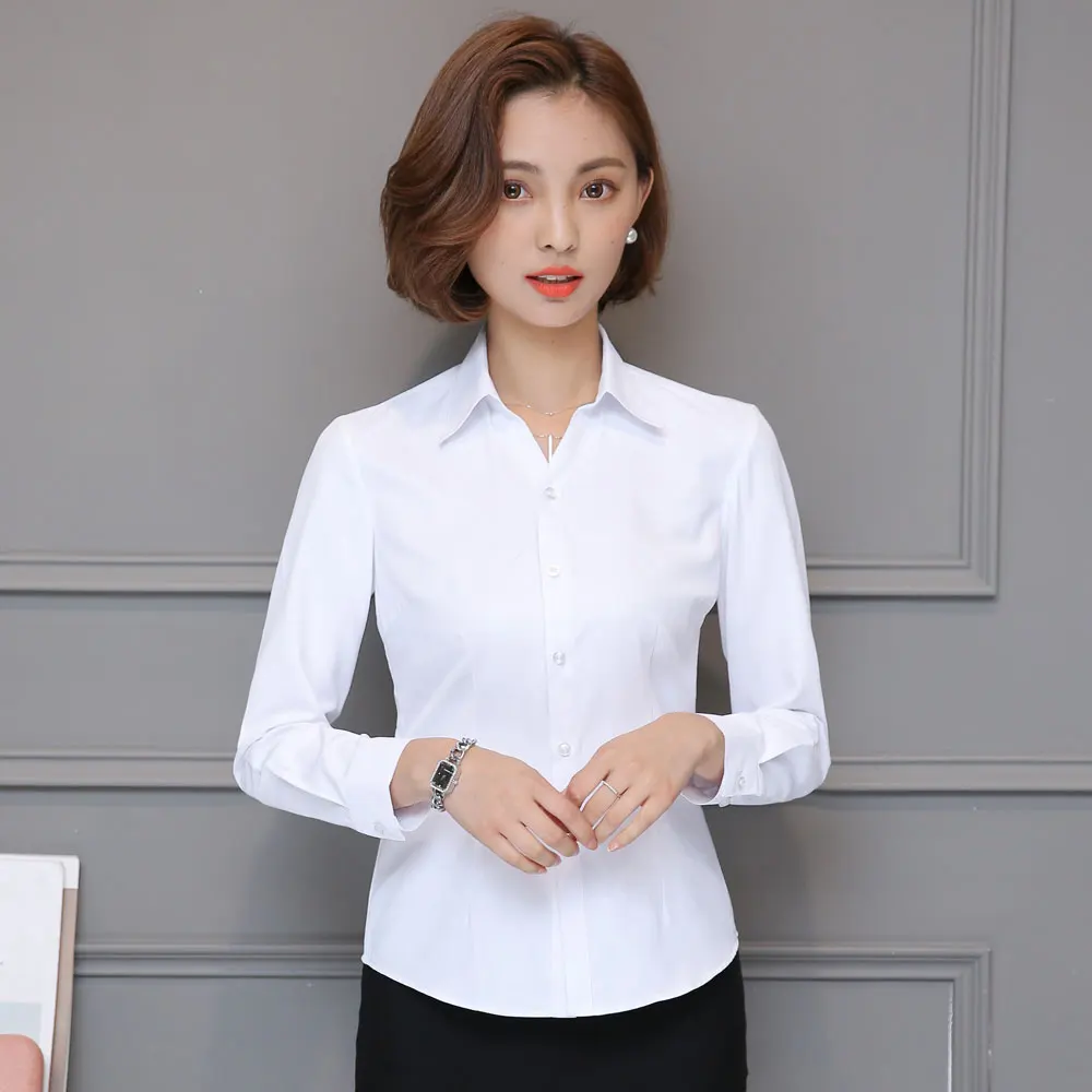 Блуза из натурального шелка с галстуком бабочкой на шее женские осенние