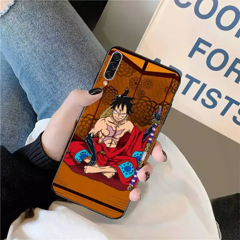 

Anime One Piece Luffy ACE Phone Case For Samsung galaxy A S note 10 7 8 9 20 30 31 40 50 51 70 71 21 s ultra plus