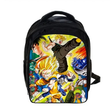 13 дюймов Dragon Ball Z рюкзак Sun Goku Детский детские школьные ранцы для мальчиков и