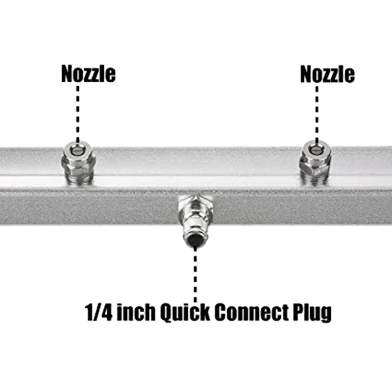

Pressure Washer Under Car Cleaner Car Wash with 45 Degree Angled Wand 4 Spray Nozzle Cleaner for 1/4Inch Connector