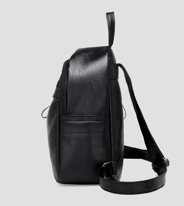 Модный женский рюкзак из искусственной кожи с защитой от кражи вместительный