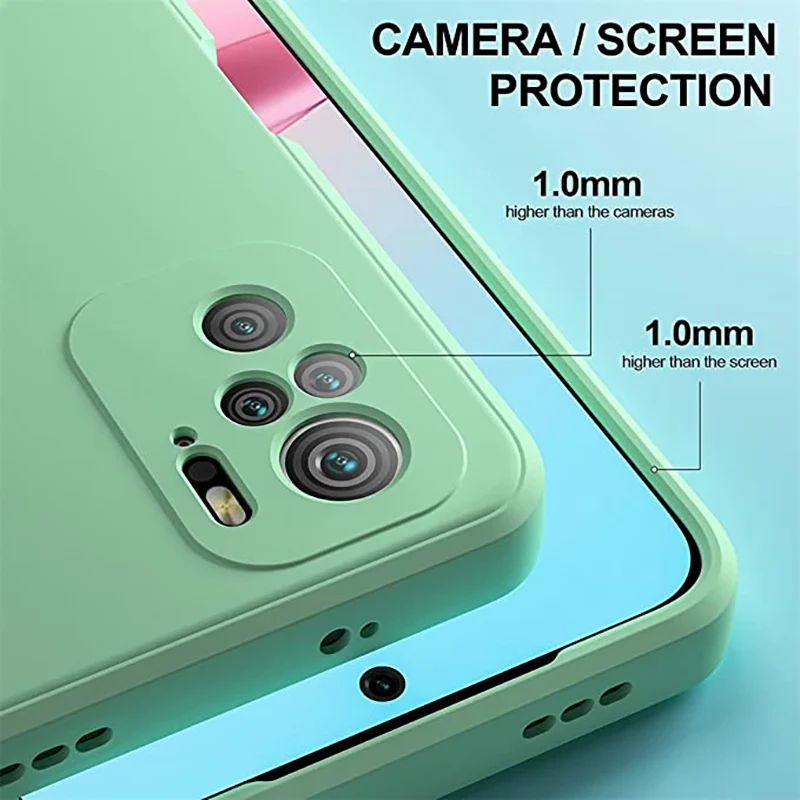 

Original Liquid Silicone Case For Redmi Note 9 9S 8 8A 8T 7 Pro K20 Xiaomi 10 9T 9SE 9Lite CC9 CC9E A3 Note10 Soft Cover Coque