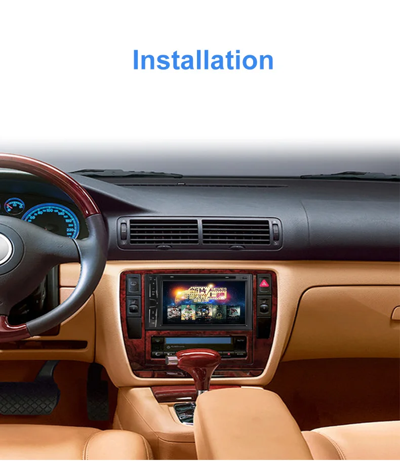 Автомагнитола 2 DIN 6604 6 дюйма сенсорный экран Bluetooth MP3 | Автомобили и мотоциклы