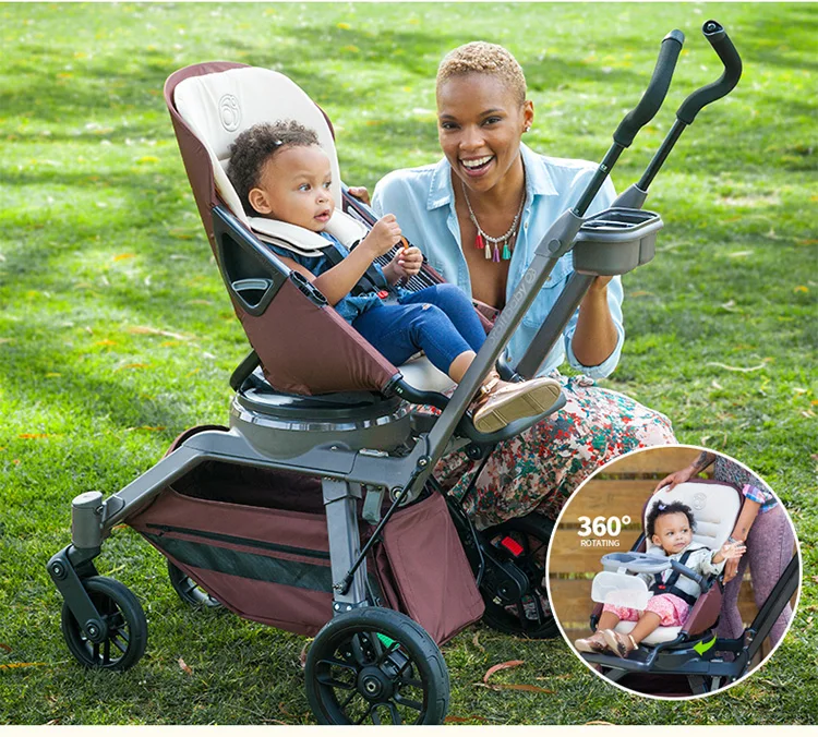 

Orbitbaby G3 2 in 1baby stroller ,360 degree rotation seat,big space seat,baby push chair with bassinet