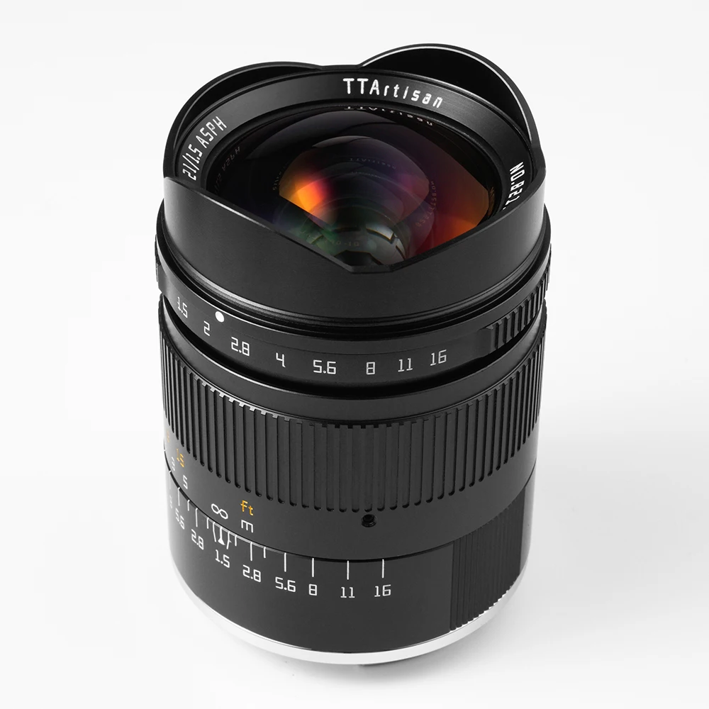 TTArtisan 21mm F1.5 Camera Lens Full Fame MF Large Aperture for Sony E Nikon Z Canon RF L Leica M Mount Cameras DSLR | Электроника