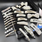 Оптовая продажа, жемчужные заколки для волос, модные заколки для волос из сплава BB для женщин, разнообразные узоры, заколки для волос принцессы, аксессуары для волос, горячая Распродажа