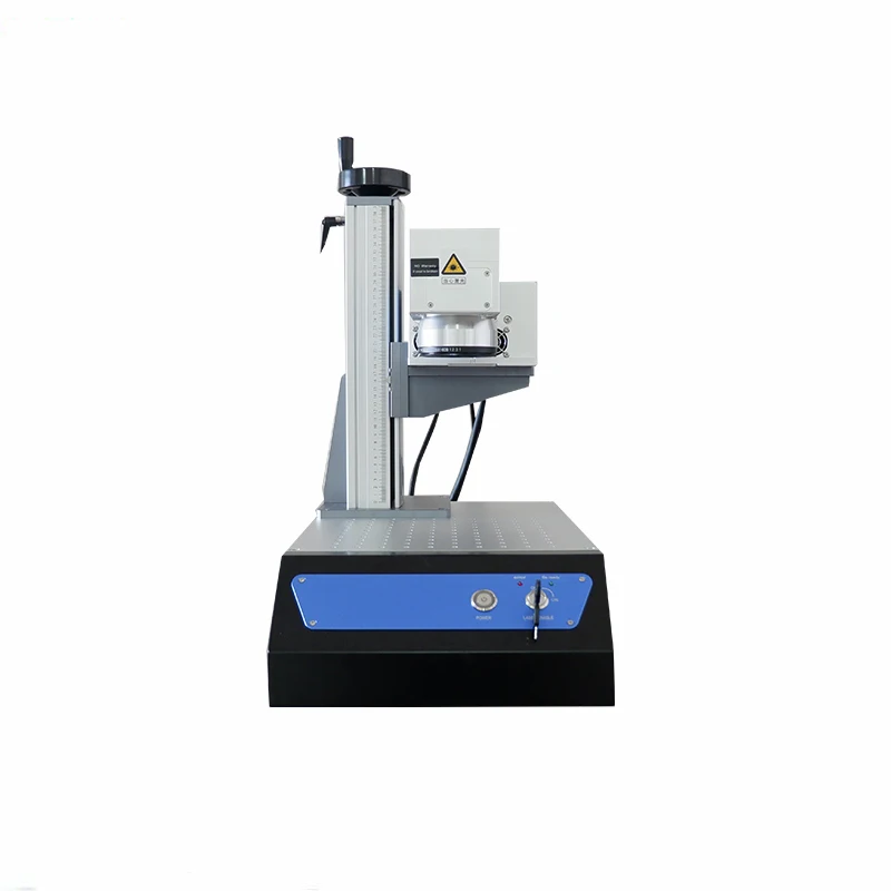 Лучшая цена 2 Вт 3 настольная УФ лазерная машина для логотипа штрих кода QR