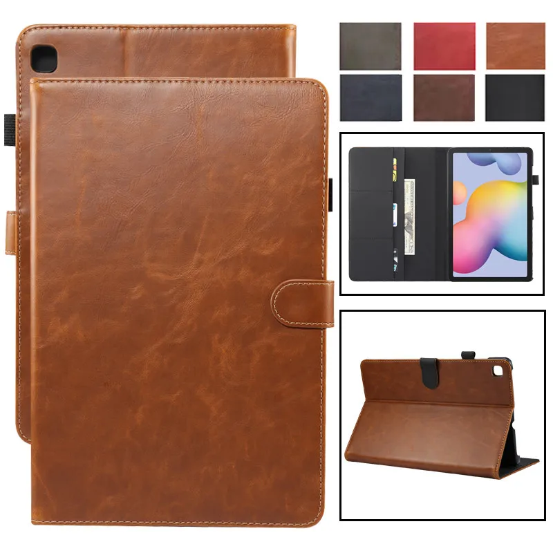 

Роскошный кожаный чехол для Samsung Galaxy Tab S6 Lite 10,4 дюйма, женская модель, P610, P615, умный чехол, чехол для Samsung Tab S6 Lite, чехол