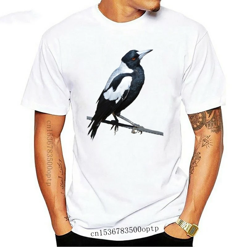 

Magpie футболка с рисунком птицы