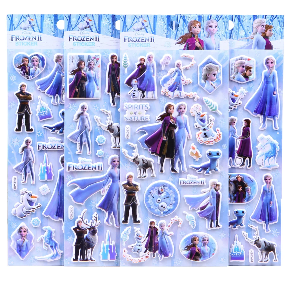 Оригинальные Стикеры из мультфильма Холодное сердце София Принцесса Диснея