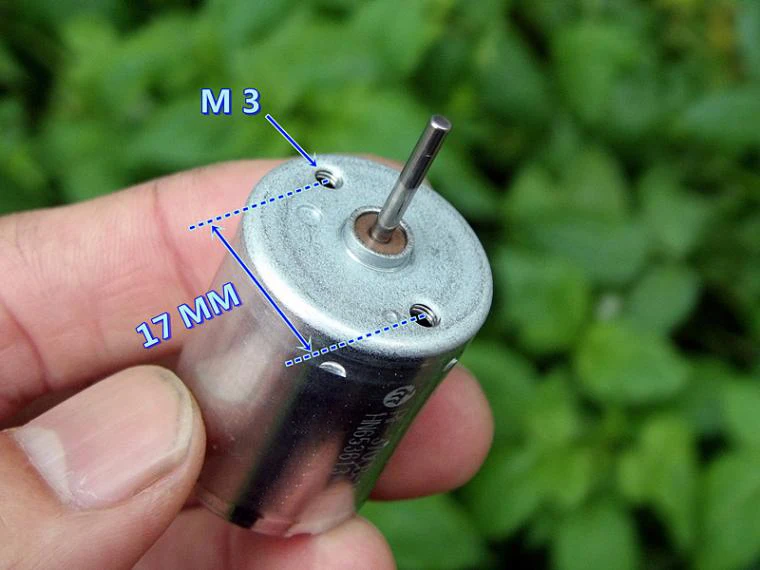 2pcs MABUCHI RF-370CB-11670 DC 12V-24V 6250RPM Precious Metal Brush Mute Micro Motor ss