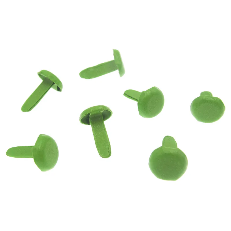 100 шт. круглые металлические аксессуары для украшения обуви|Штифты| |