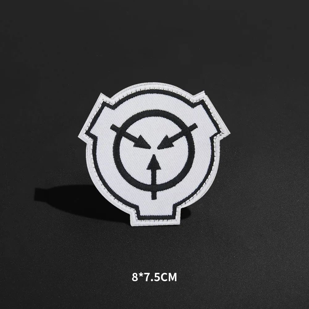 Супернатуральная нашивка-символ SCP для вышивки наклейка с надписью значок
