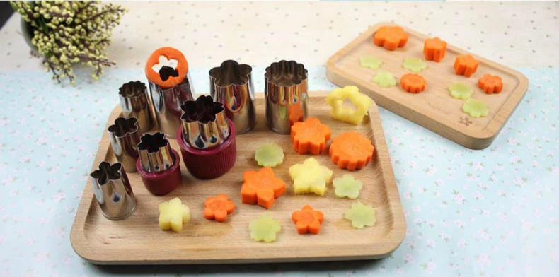 8 шт./компл. кухонная форма для выпечки из нержавеющей стали|vegetable cutter|fruit vegetable